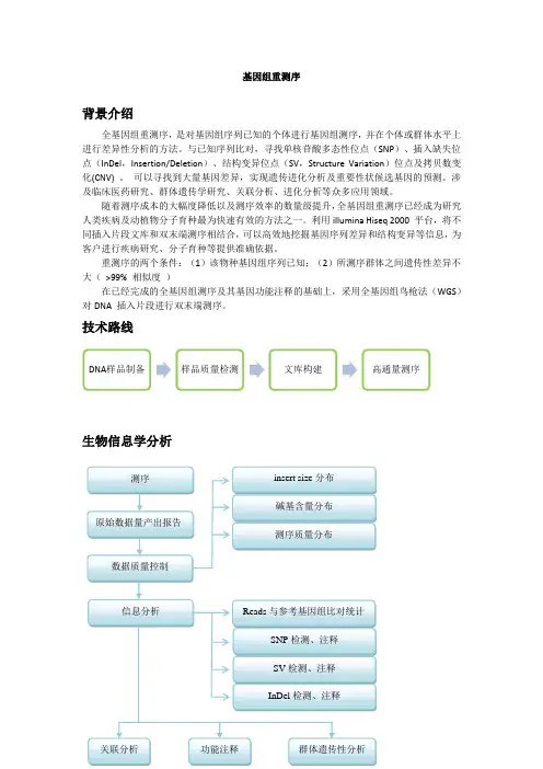 基因组重测序