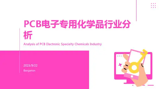 2023年PCB电子专用化学品行业分析,未来仍有一定上升空间报告模板