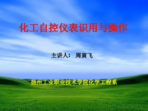 化工自控仪表识用与操作压力检测理论培训.pptx