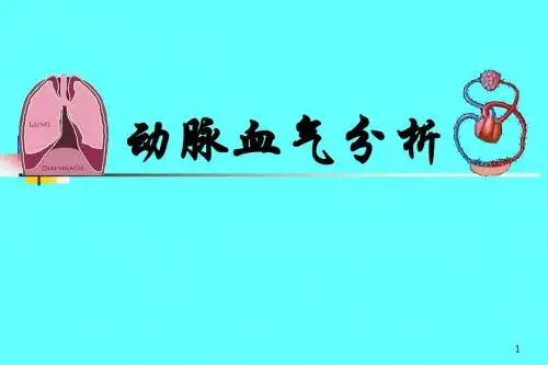 动脉血气分析ppt课件
