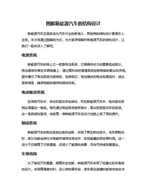 图解新能源汽车的结构设计