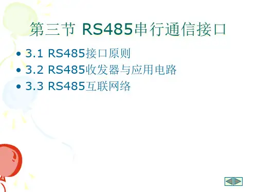 -RS485串行通信接口