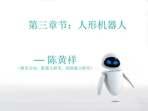 人形机器人(课堂PPT)