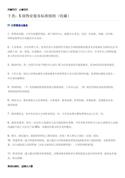 物业管理可视化标准 (1)