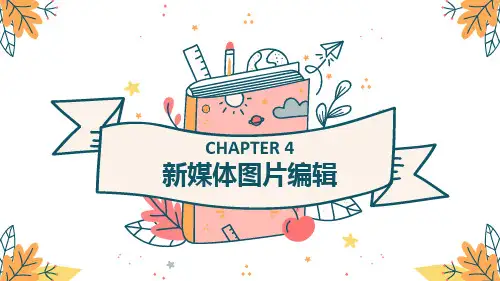 新媒体编辑PPT课件(共10章)第四章新媒体图片编辑