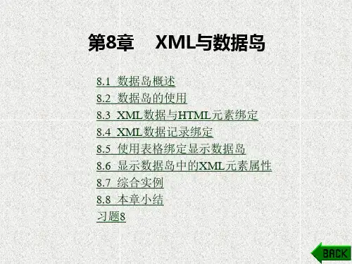 《XML案例教程》课件第8章