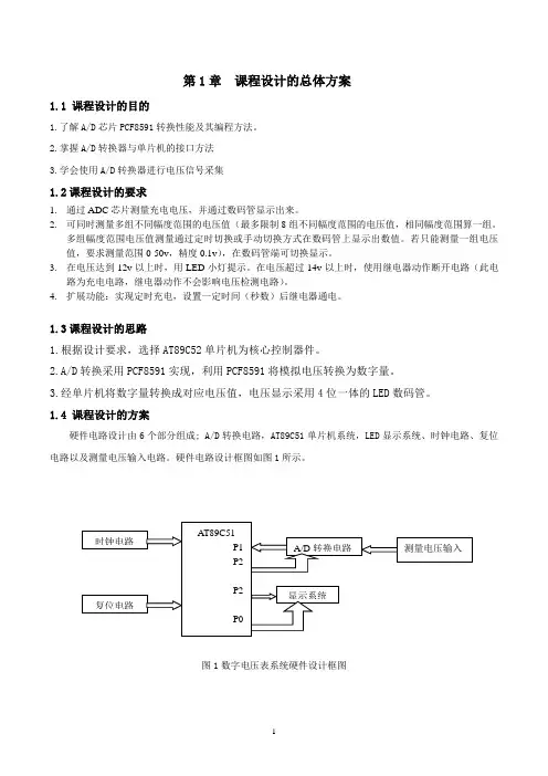 马 数字式智能充电器设计