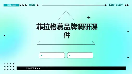 菲拉格慕品牌调研课件