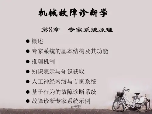 机械故障诊断学--专家系统原理  PPT课件