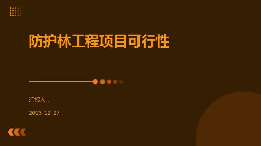 防护林工程项目可行性