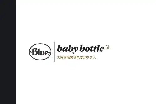 Baby Bottle SL 大振膜录音棚电容式麦克风 使用说明书