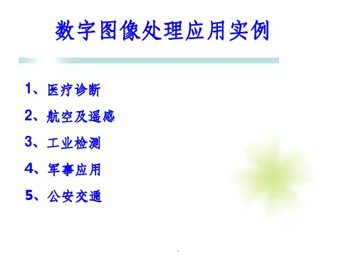 数字图像处理应用实例ppt课件