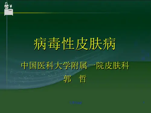 《病毒皮肤病》PPT课件