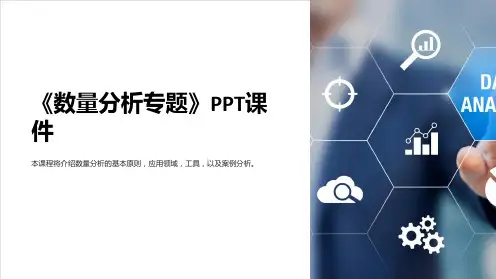 《数量分析专题》课件