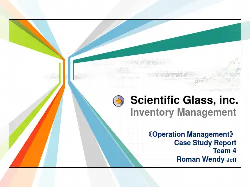 MBA《运营管理》案例报告Scientific class Case