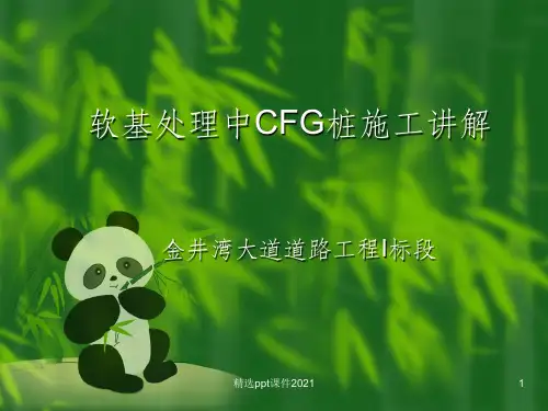 CFG桩施工讲解PPT课件