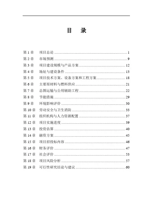 XXX汽车维修专用机床项目可行性研究报告