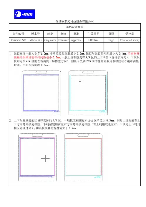 标准格式 (菲林)