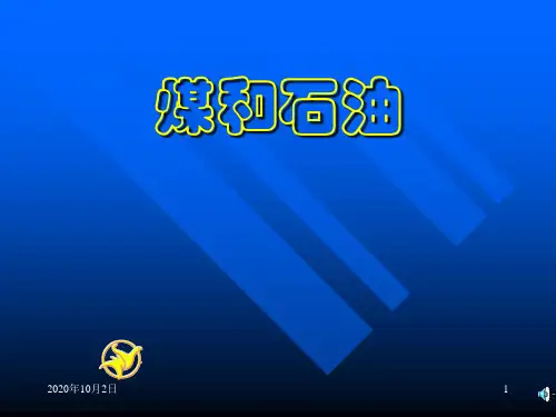 煤和石油PPT课件