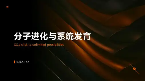 分子进化与系统发育