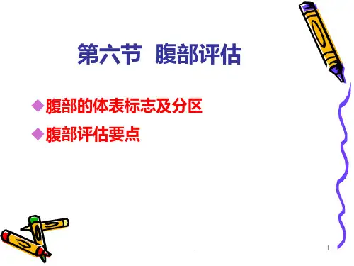 健康评估腹部