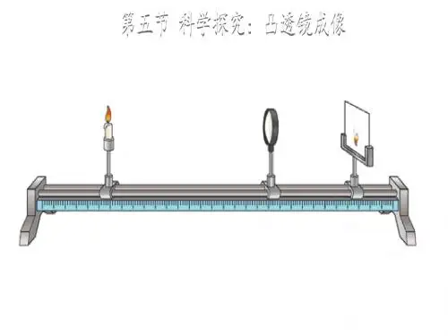 沪科版八年级物理上册课件-第四章+第五节+科学探究-凸透镜成像+(共20张ppt)