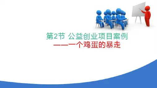 公益创业项目 公益创业项目案例