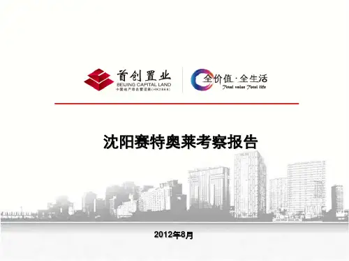 沈阳赛特奥莱开业考察报告