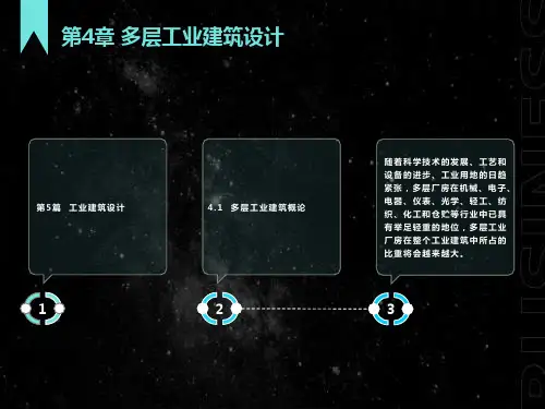 多层工业建筑设计