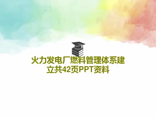 火力发电厂燃料管理体系建立共42页PPT资料44页PPT