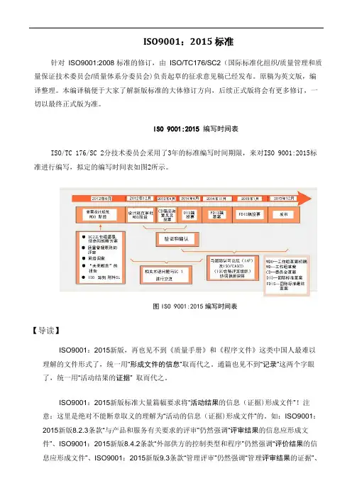 ISO9001-2015年-全文下载-解释版