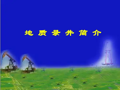 煤层气地质录井课件