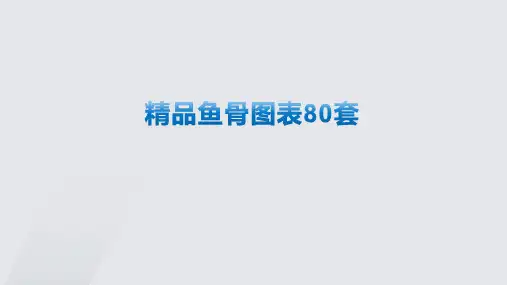 精品鱼骨图表80款PPT模板下载