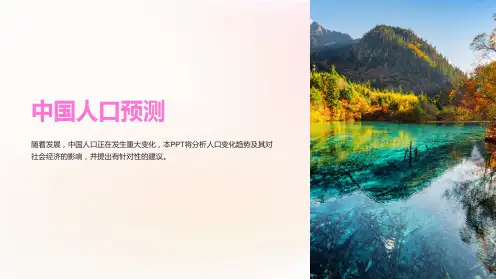 《中国人口预测》课件