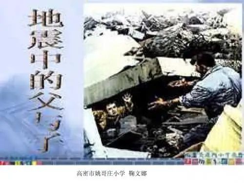 17、地震中的父与子课件