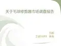 关于毛球修剪器市场调查报告