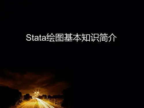 stata绘图基本知识