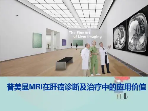 普美显MRI在肝癌诊断及治疗中的应用价值0907