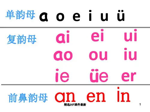 前鼻韵母unünPPT课件