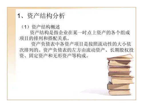 财务报表分析第四章(2)