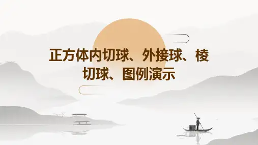 正方体内切球、外接球、棱切球、图例演示