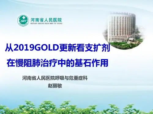 从2019GOLD更新看支舒剂在COPD治疗中的基石作用20190823洛阳-精品文档