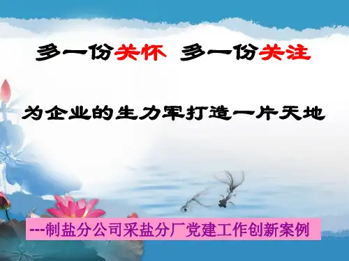 党建工作创新案例
