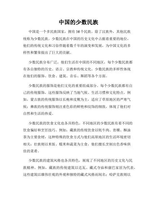 中国的少数民族