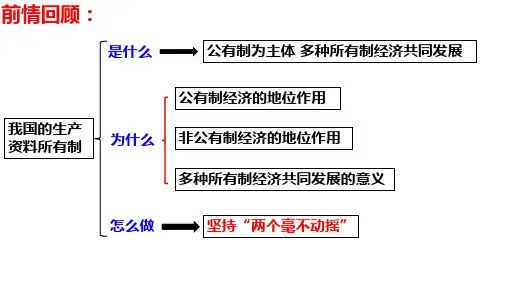 1.2坚持“两个毫不动摇”课件-高中政治必修二经济与社会