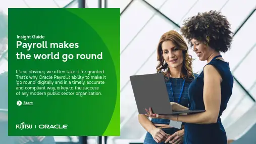 Oracle Payroll 系统用户指南说明书
