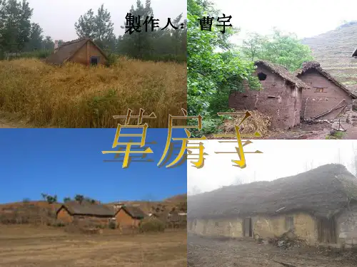 The straw house(草房子)