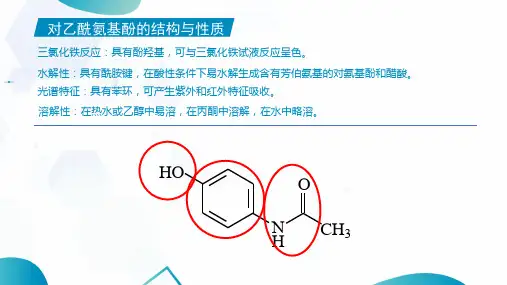 6.2.22.2对乙酰氨基酚及其片剂的质量检验