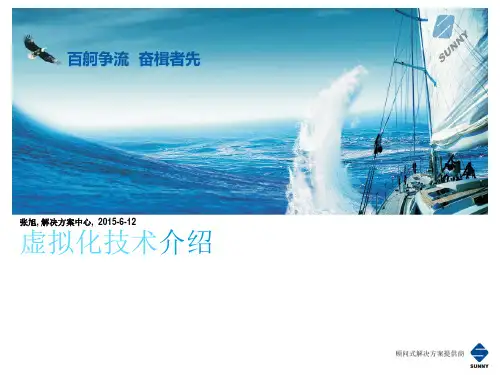 虚拟化技术介绍最新版幻灯片