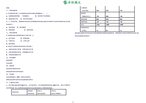 卓顶精文最新科目代码10424资本运营理论与实务练习题.docx
